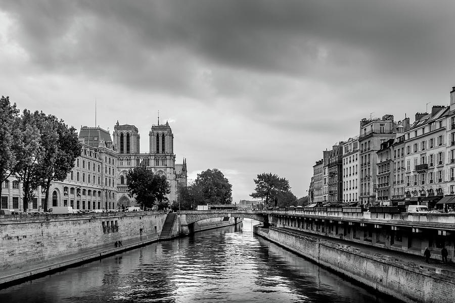 Paris Photograph - Seine Riverbanks by Georgia Clare