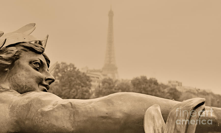 Paris Photograph - Seine Spirit by Nigel Fletcher-Jones