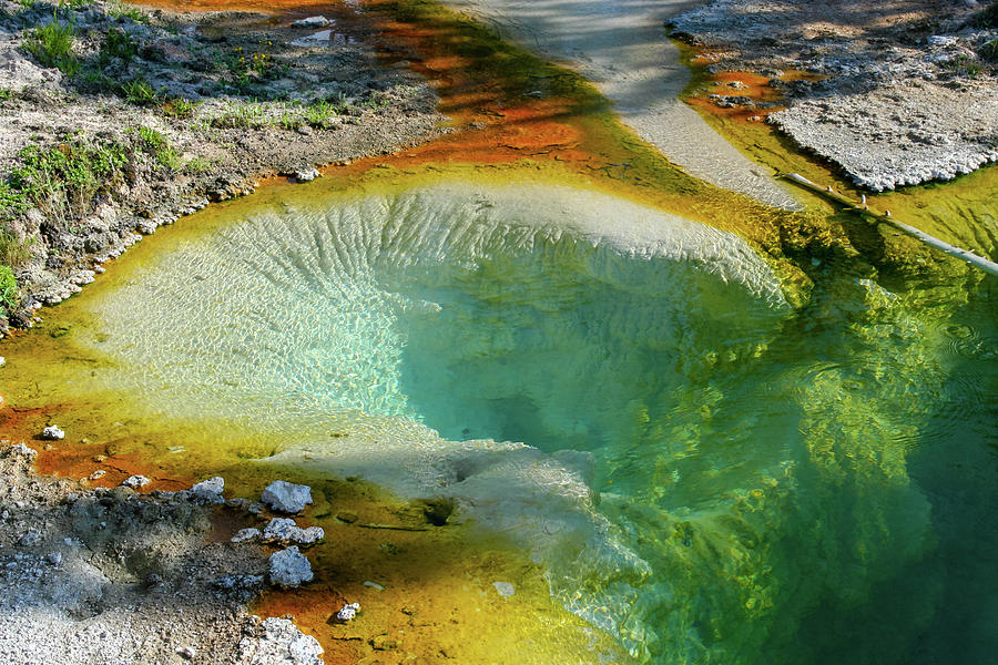 Seismograph Pool, Yellowstone Photograph by Aashish Vaidya