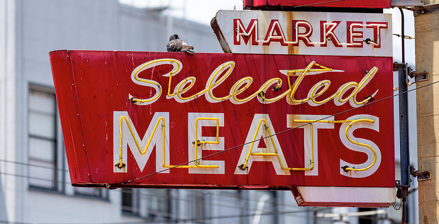 Selected Meats Photograph by Mark Harrington