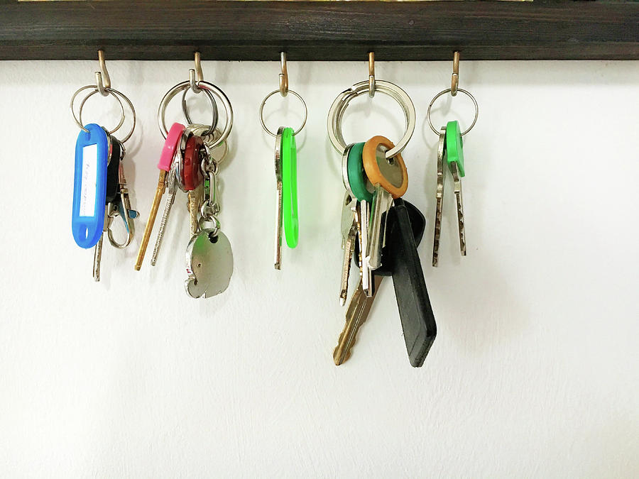 Key Photograph - Selection of keys by Tom Gowanlock