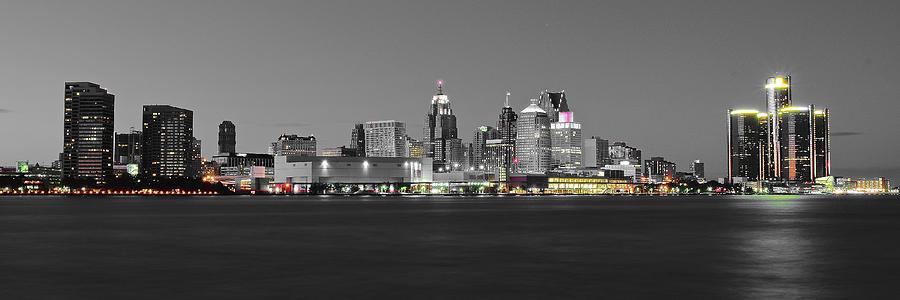Selective Color Detroit Photograph by Frozen in Time Fine Art Photography
