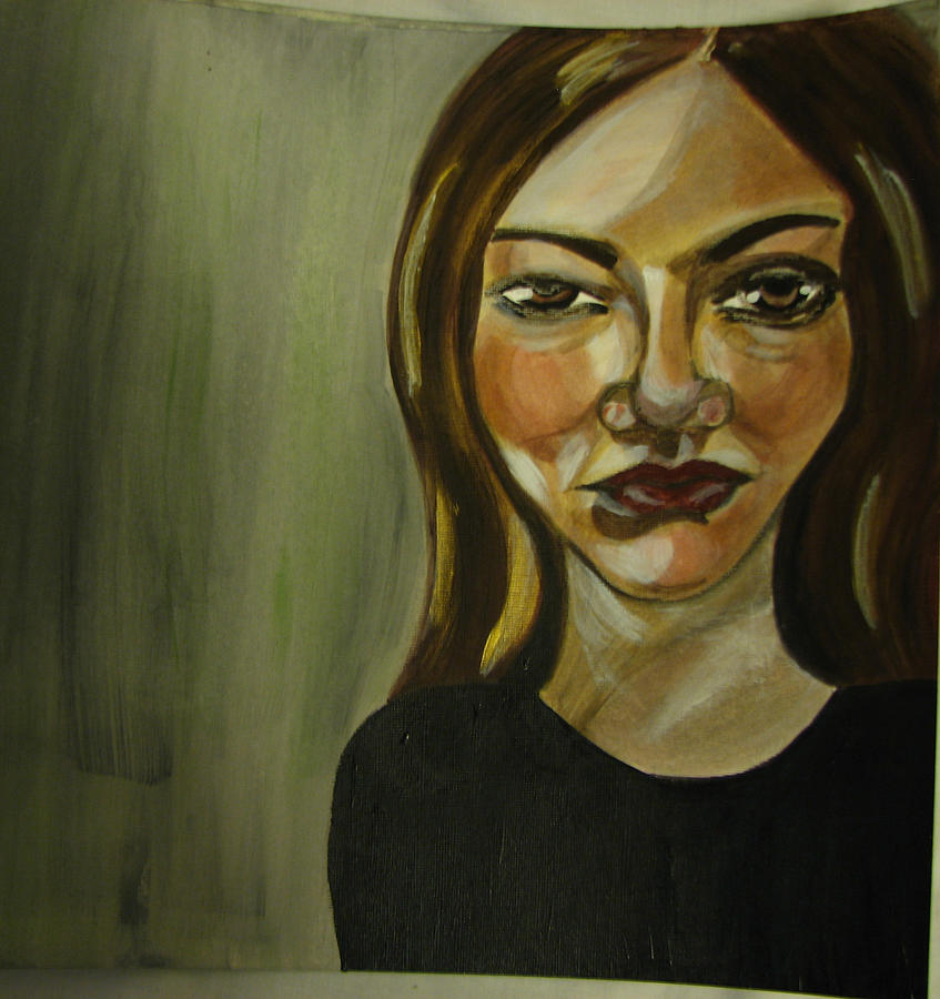 Self-perception Painting by Jennifer Moore