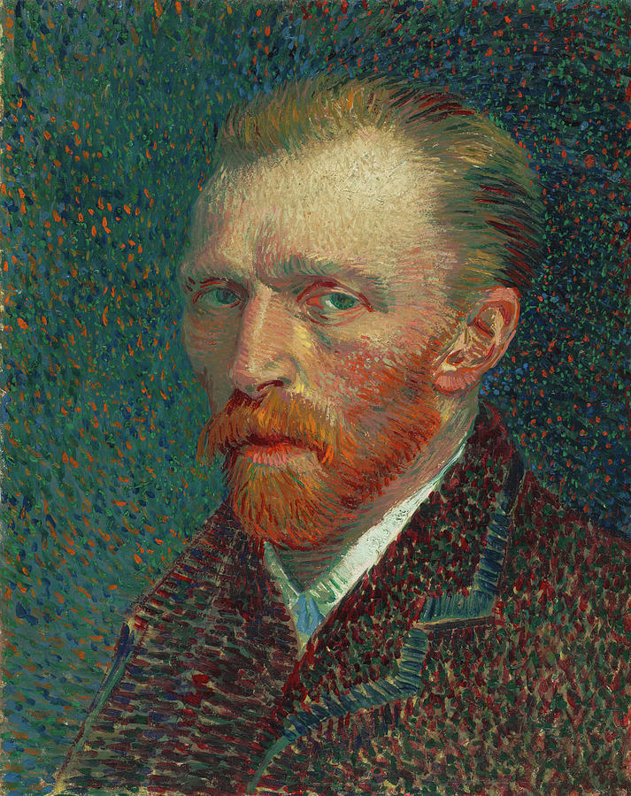  Self-Portrait-01 Painting by Vincent van Gogh