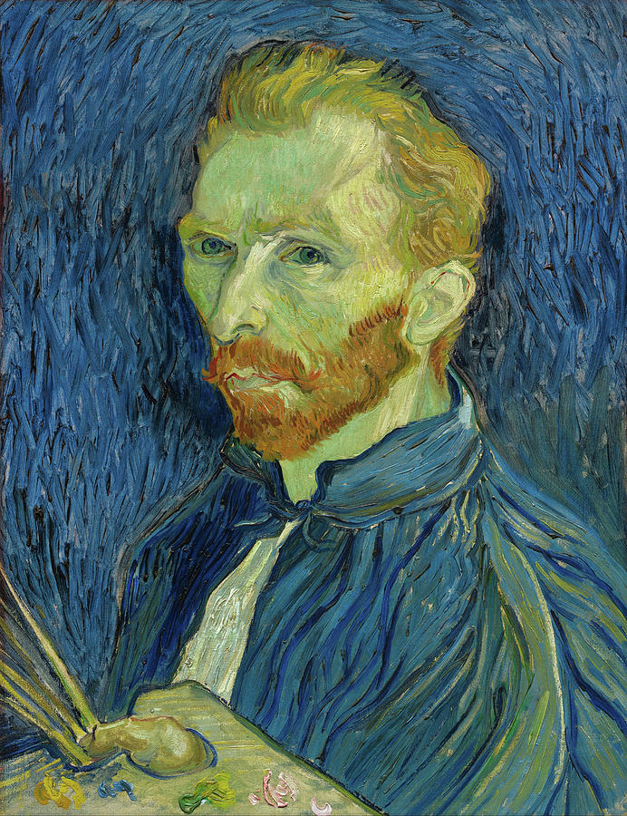  Self-Portrait-02 Painting by Vincent van Gogh