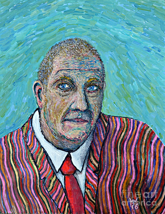 Self Portrait 2016 Painting by Richard Wandell