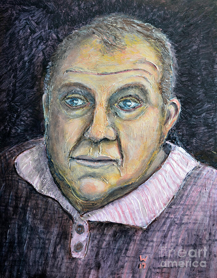 Self Portrait 2017 Painting by Richard Wandell