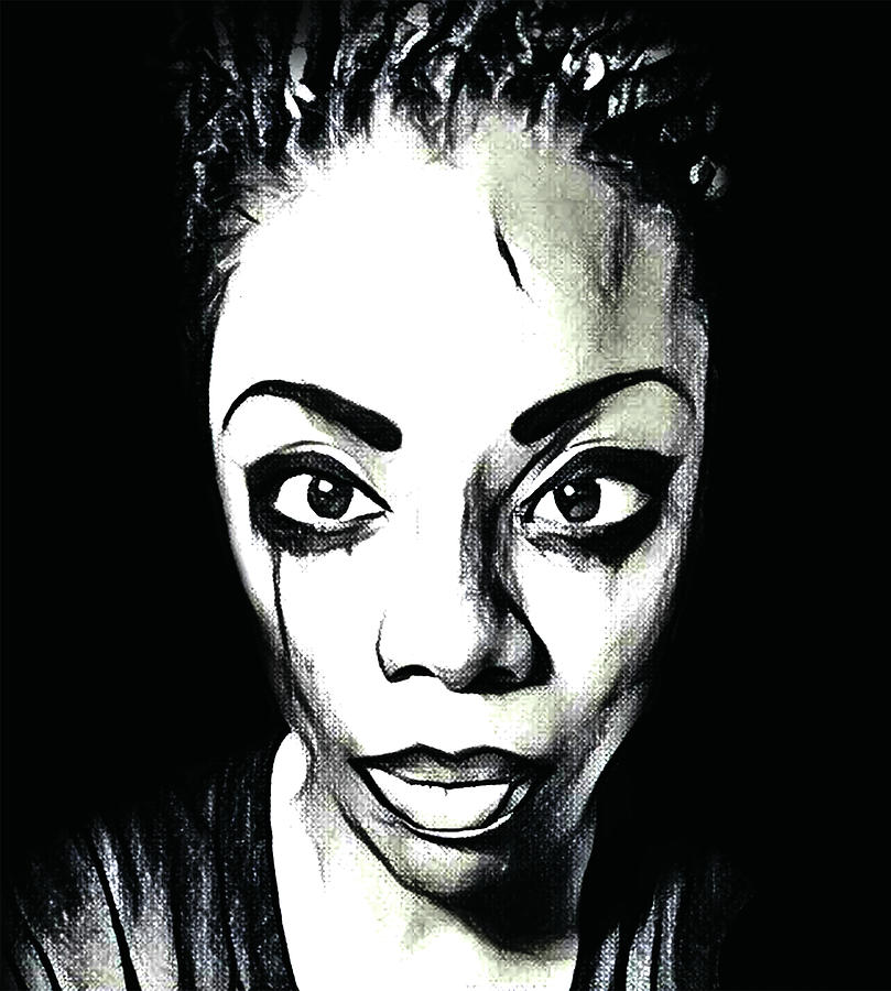 Self Portrait Digital Art by Chika Nwankwo - Fine Art America