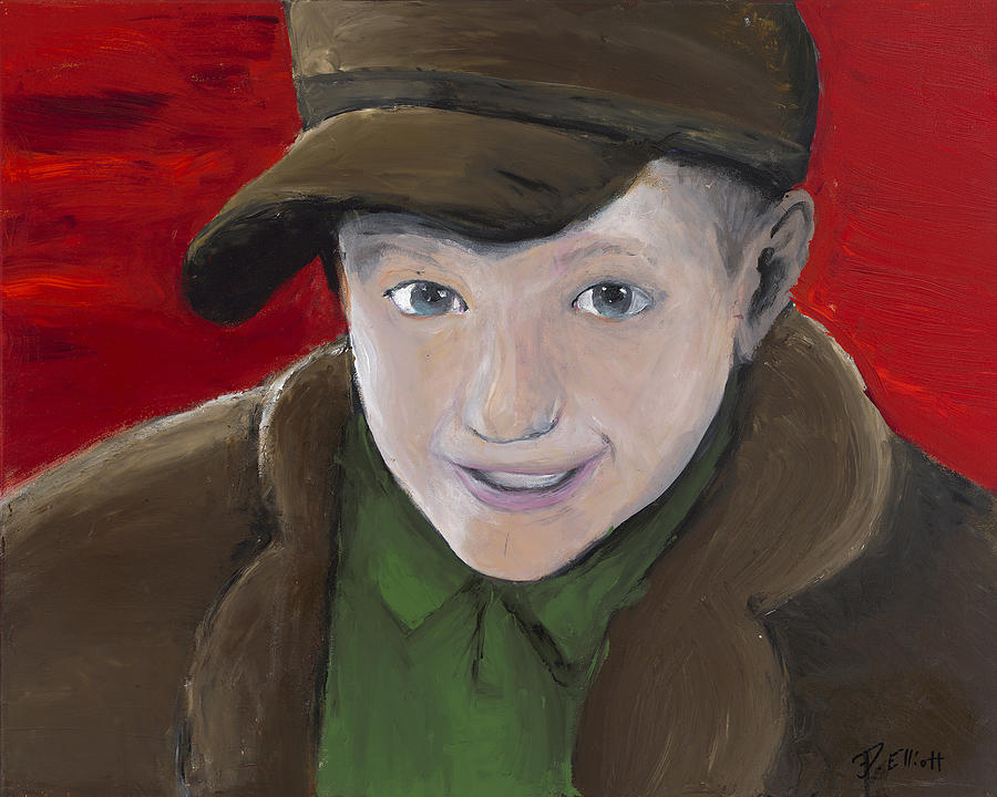 Portrait Painting - Self Portrait by Davis Elliott