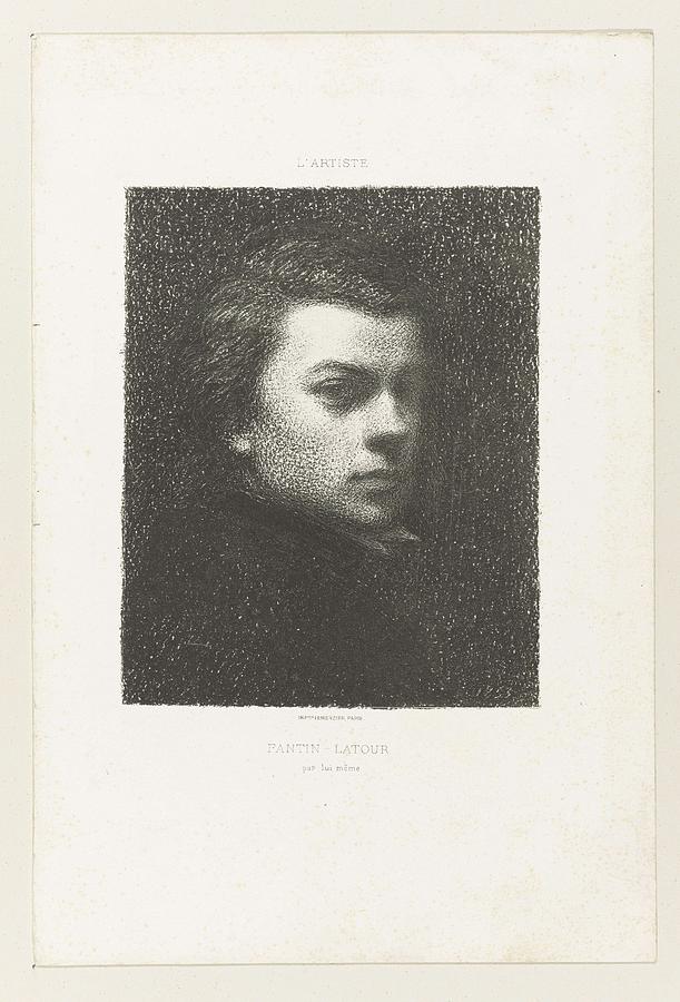 Self Portrait H  104 Iv  Henri Fantin Latour  1846 1904 Painting