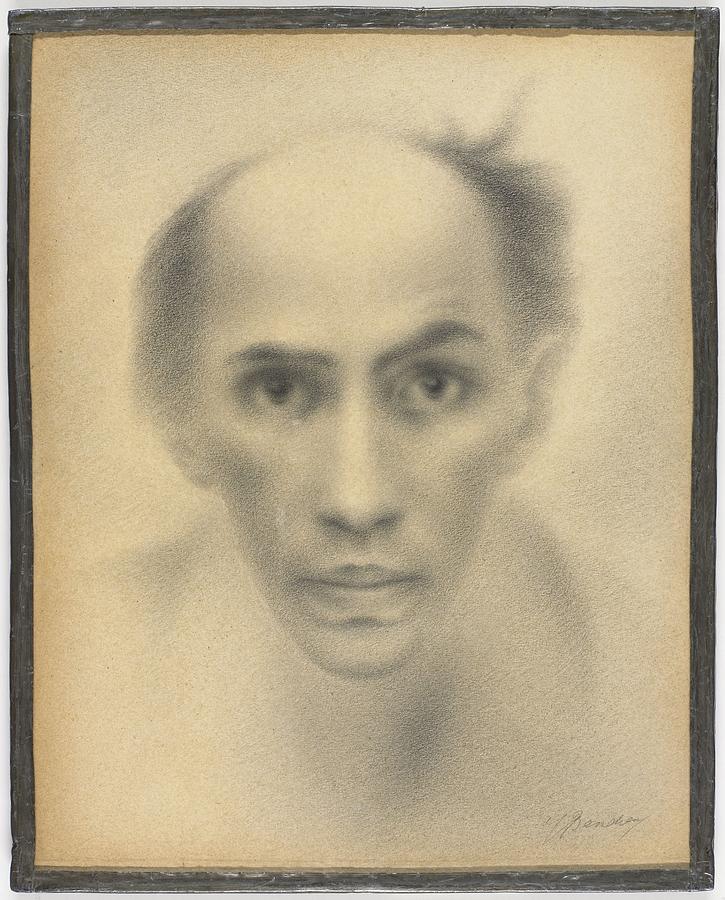 Self Portrait Jacob Bendien c 1930 Painting by Celestial Images
