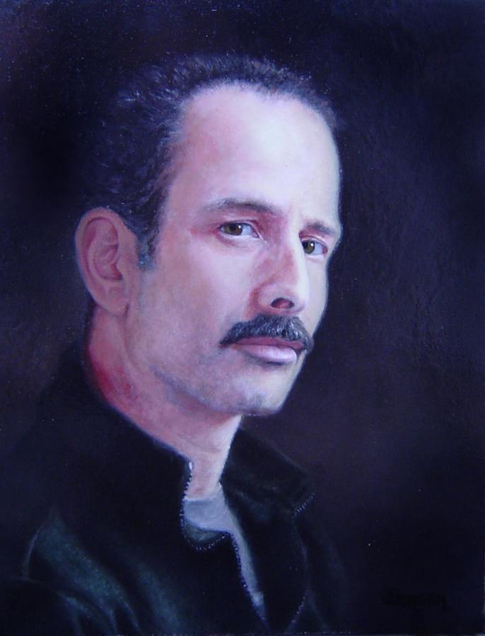 Self Portrait Painting By James Berger