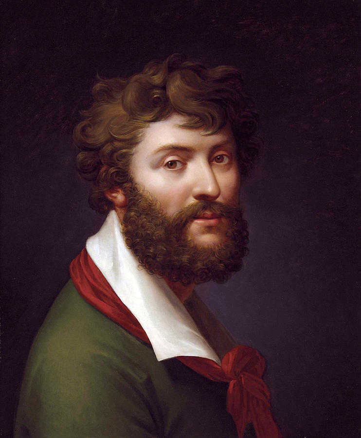 Self-portrait Painting by Jean-Baptiste Regnault