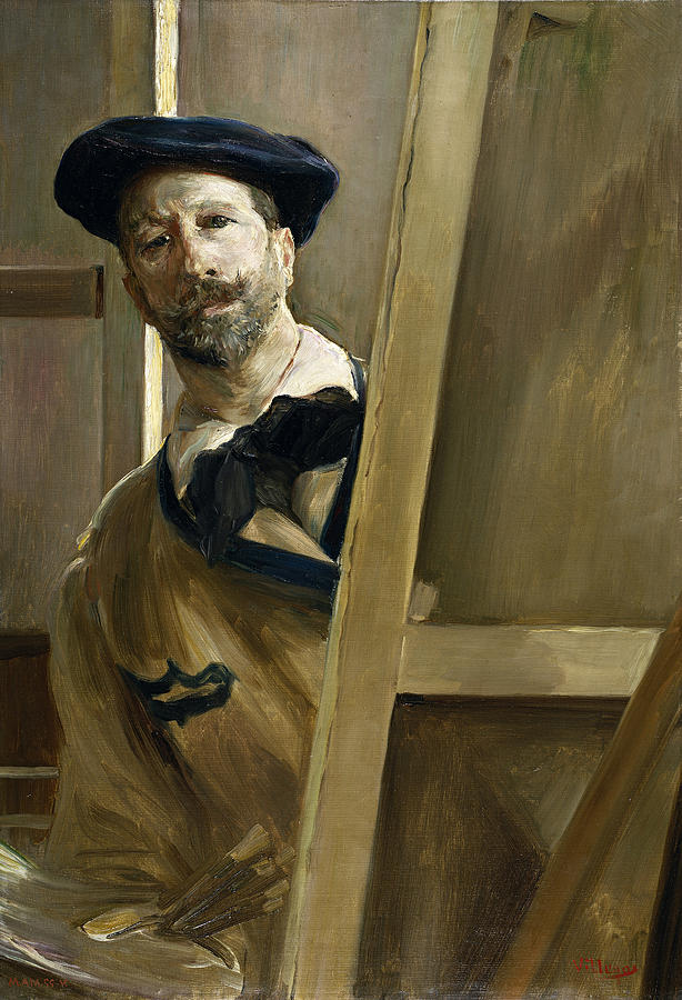 Self-portrait Painting by Jose Villegas Cordero
