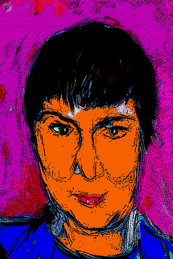 Portrait Painting - Self Portrait by Joyce Goldin