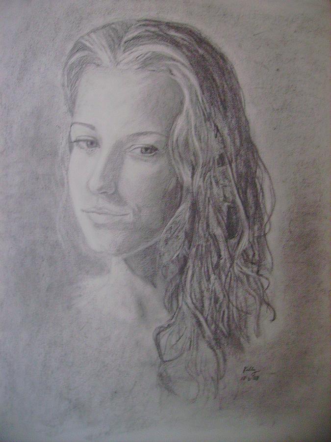 Self Portrait Drawing by Kelly Statham - Fine Art America