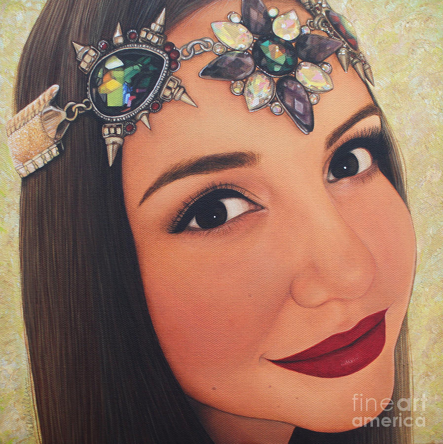 Self Portrait by Malinda Prudhomme Self Portrait by Malinda Prudhomme