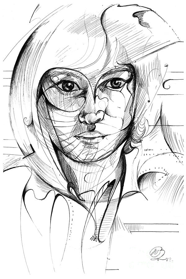 Self Portrait Digital Art by Nicholas Burningham