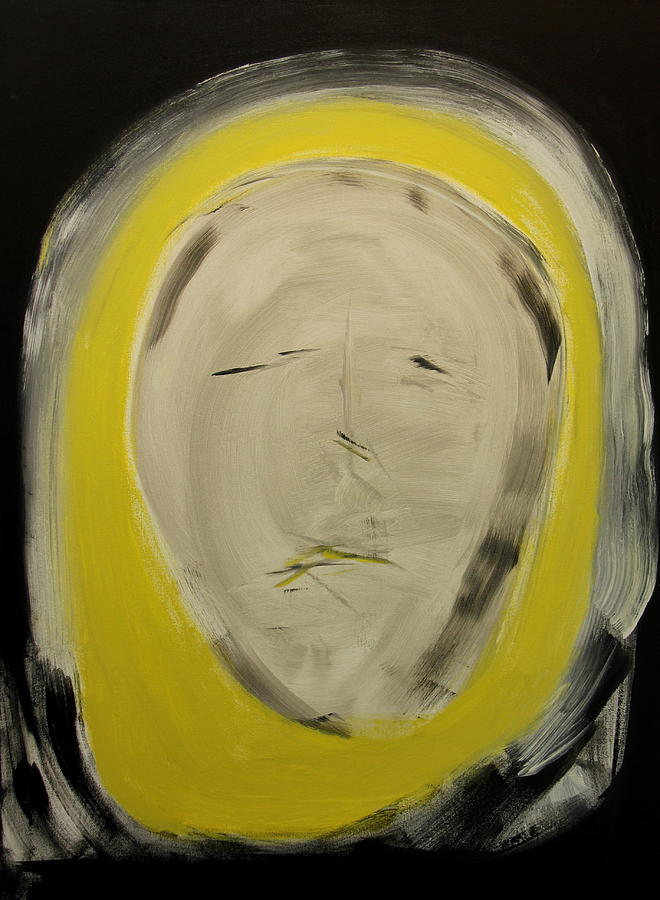 Self Portrait of a Lost Soul Painting by Peter Bethanis