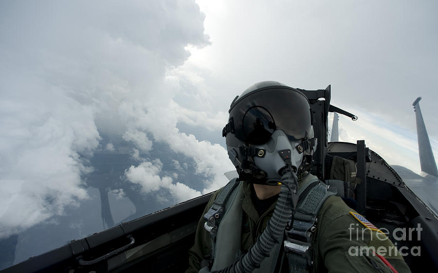 Self-portrait Of An Aerial Combat Photograph by Stocktrek Images