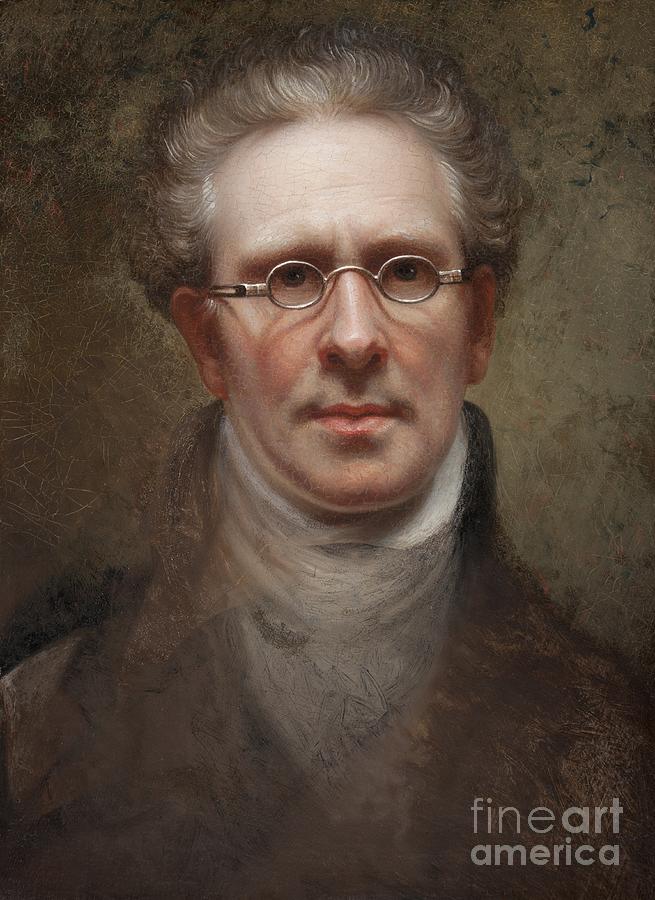 Self Portrait Painting by Rembrandt Peale