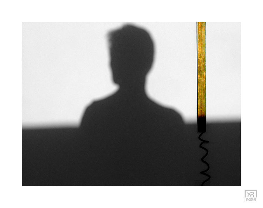 Self Portrait Shadow 6 Photograph by Stan  Magnan