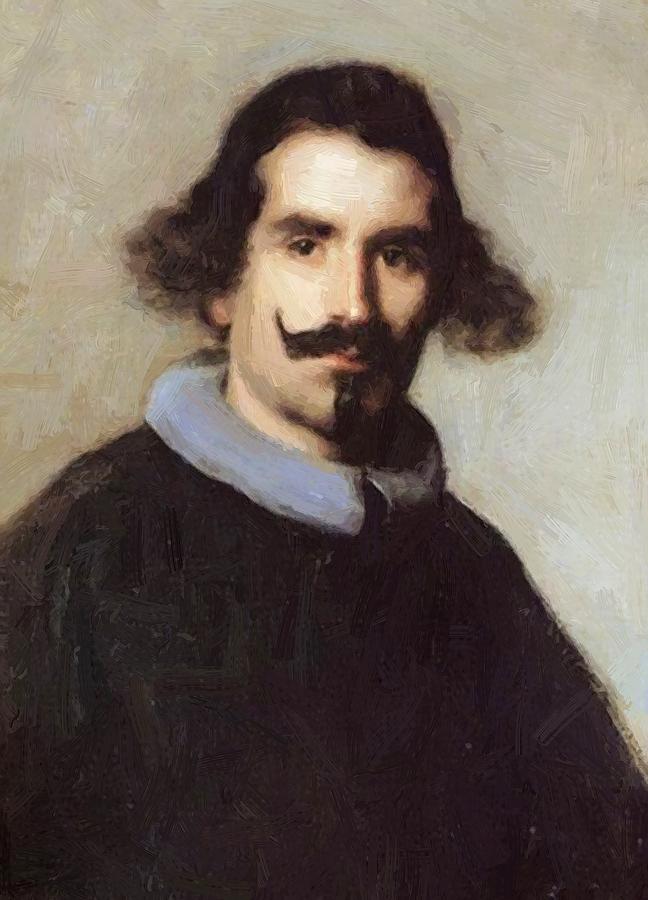 Self Portrait Painting by Velazquez Diego