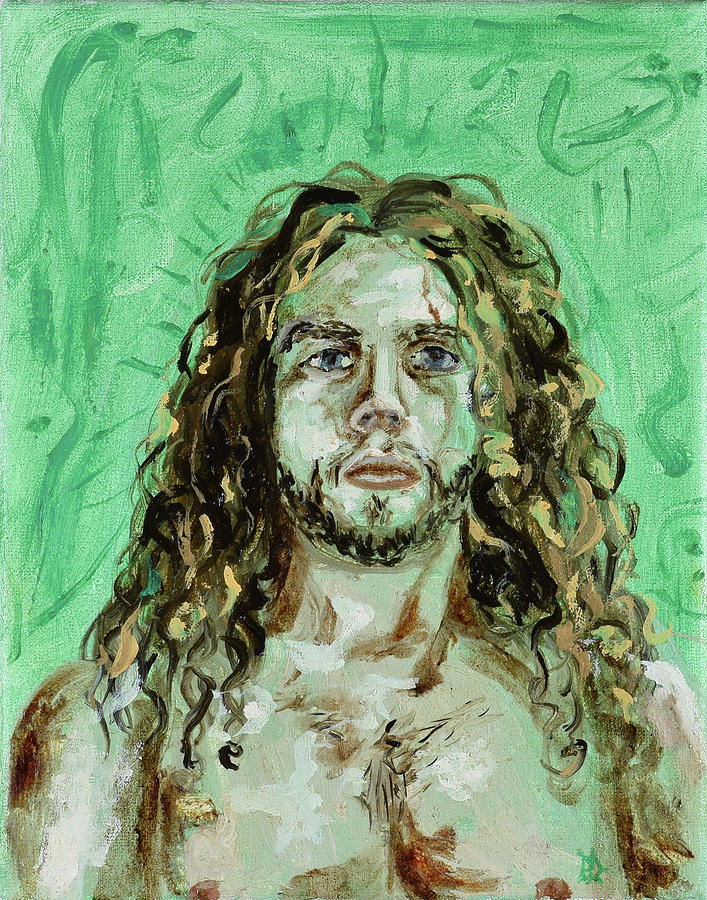 Self Portrait -With Emerald Green and Mummy Brown- by Ryan Demaree Self Portrait -With Emerald Green and Mummy Brown- by Ryan Demaree