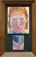 Face Painting - Self Split by Amanda Jordan Face Painting - Self Split by Amanda Jordan