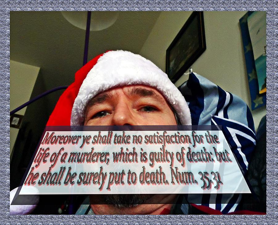 Selfie with text Photograph by Karl Rose