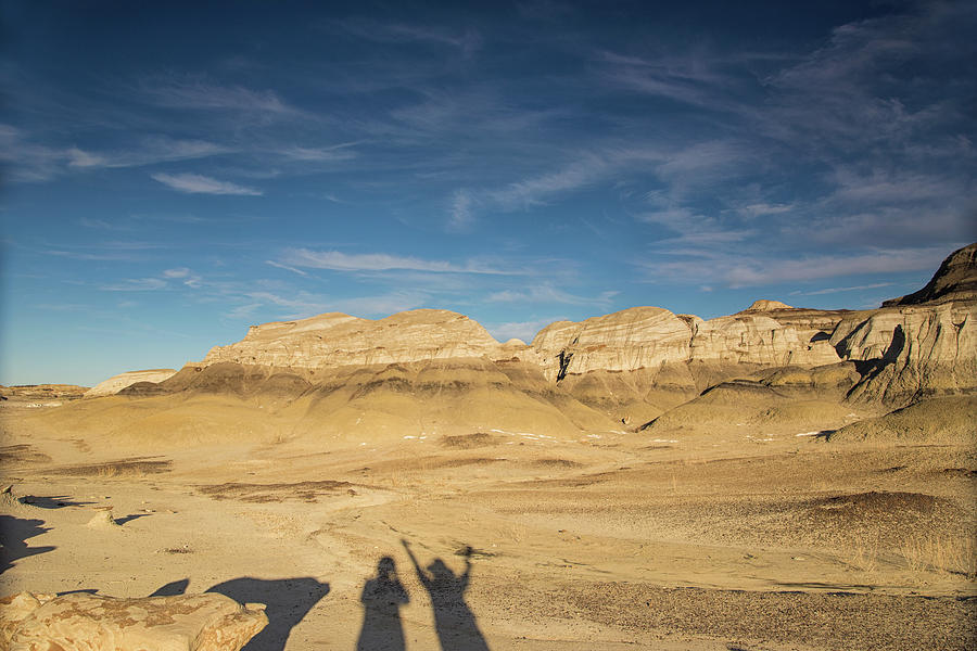 Selfies in the desert Photograph by Kunal Mehra