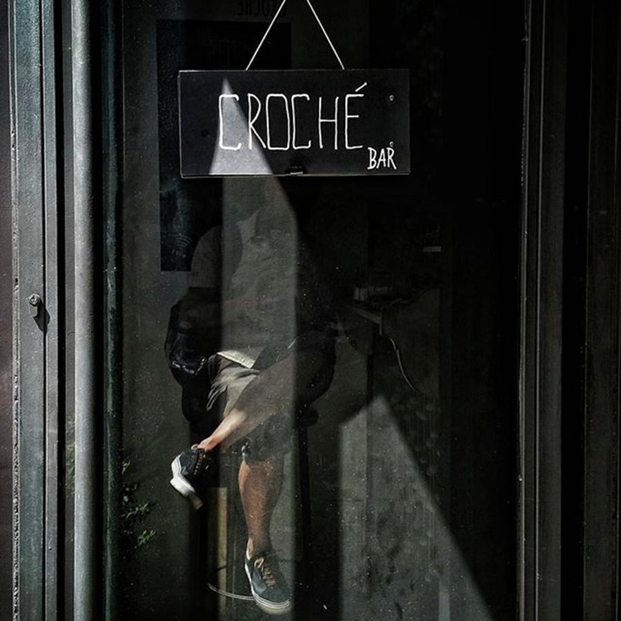 Bar Photograph - Selfportrait At Croché by Rafa Rivas