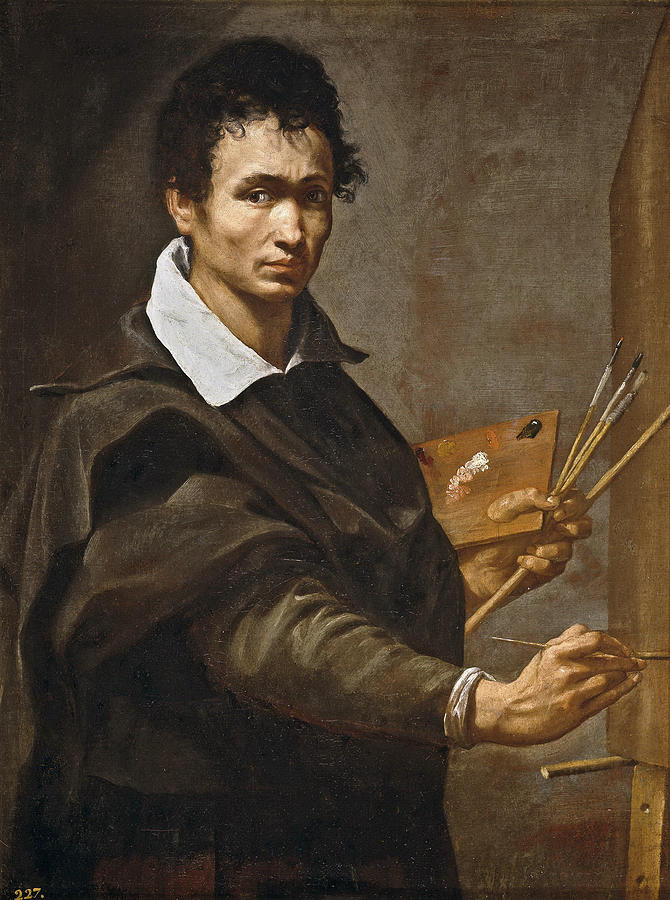 Selfportrait Painting By Attributed To Orazio Borgianni - Fine Art America