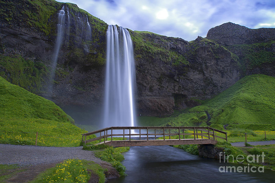 Seljalandsfoss Waterfall, Iceland Photograph by Ivan Batinic
