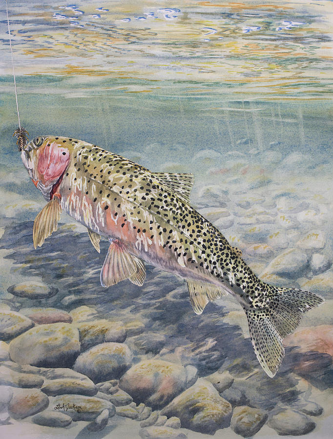 Selway Cutthroat Painting by Link Jackson
