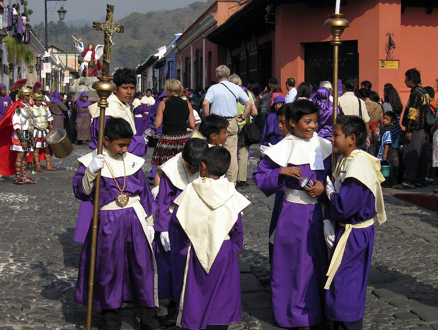 Semana Santa Procession II Photograph by Kurt Van Wagner