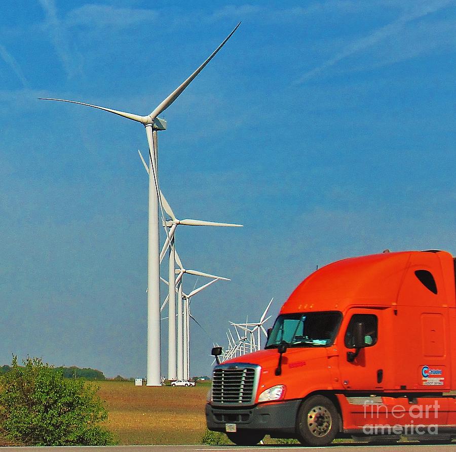 Semi Truck Wind Chart