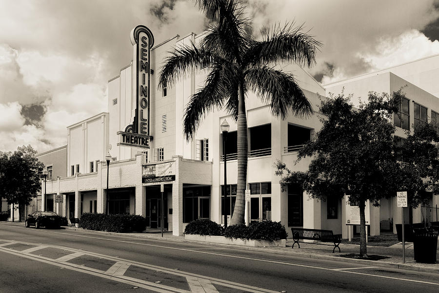Seminole Theatre Homestead Florida Photograph by Rudy Umans