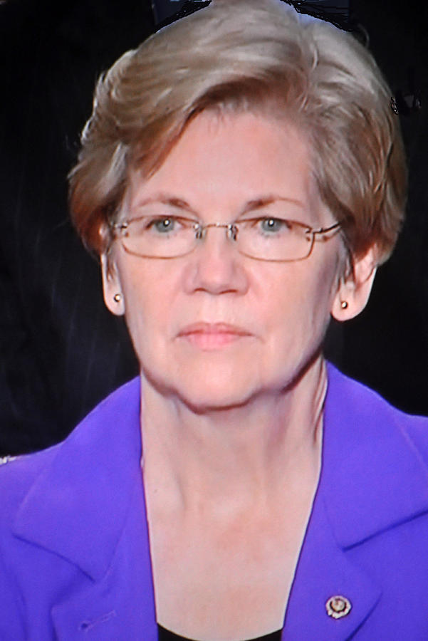 Senator Elizabeth Warren Photograph by Jay Milo