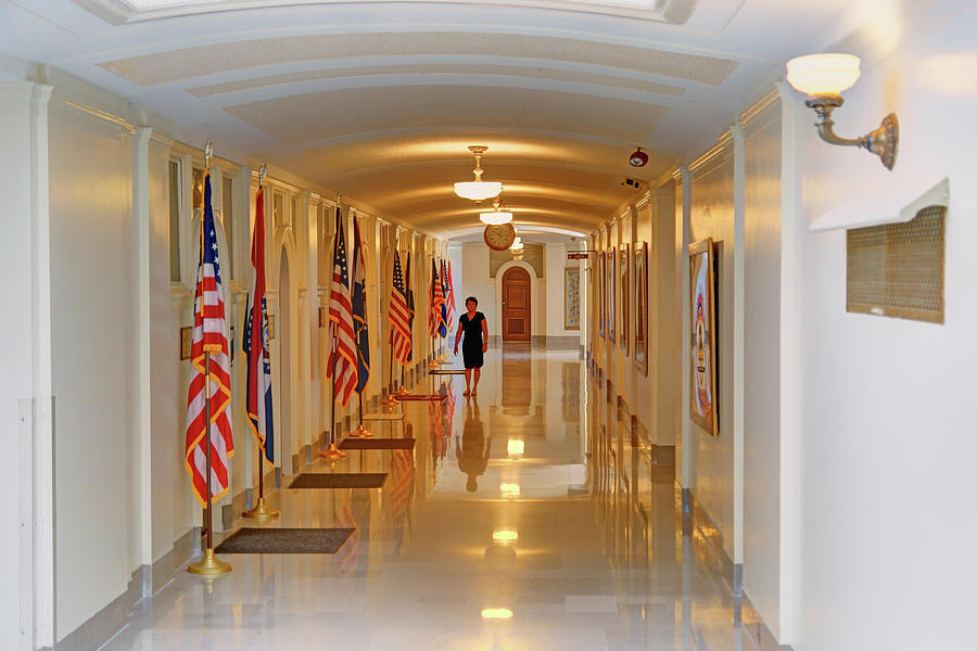 Senators Offices - Missouri Capitol Photograph by Nikolyn McDonald
