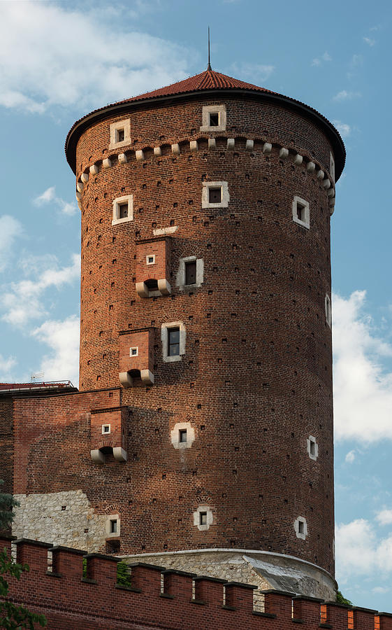 Senatorska Tower Of Wawel Castle Poland Photograph