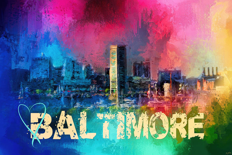 Sending Love To Baltimore Photograph by Jai Johnson