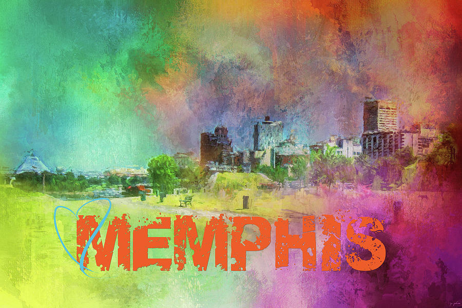 Sending Love to Memphis Photograph by Jai Johnson
