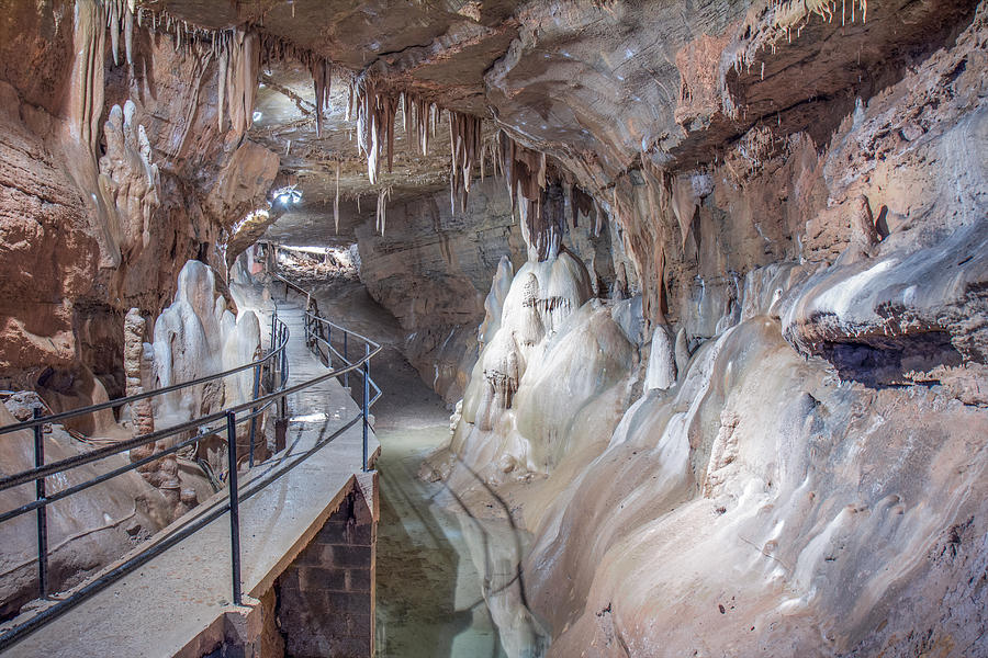 Seneca Caverns Riverton WV Photograph by Mary Almond
