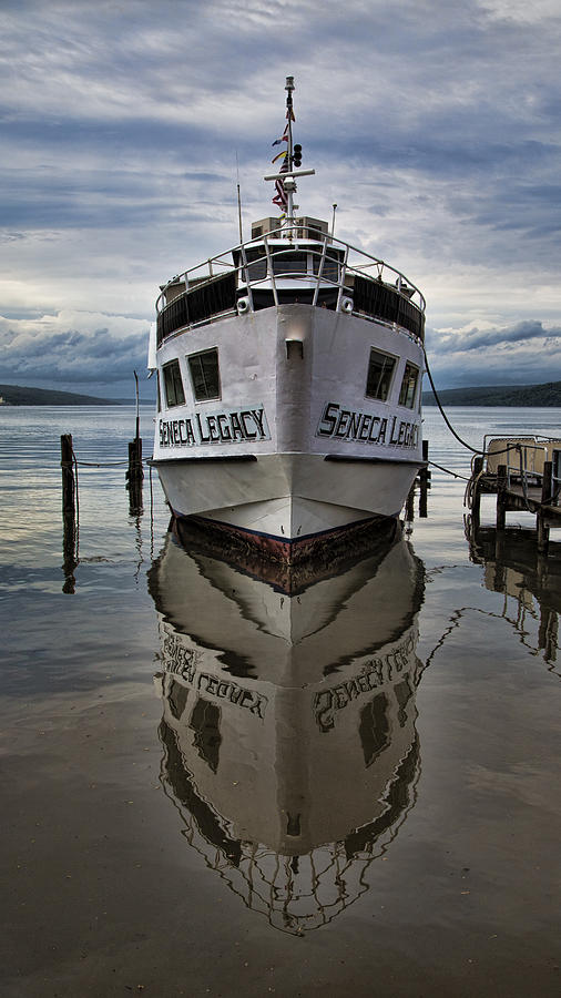 Boat Photograph - Seneca Legacy by Stephen Stookey