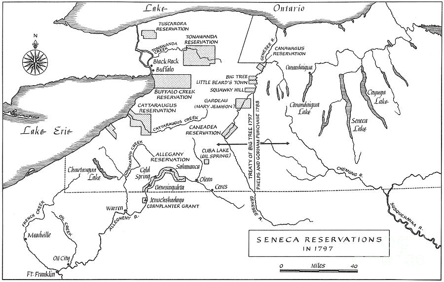 Seneca Tribe Map