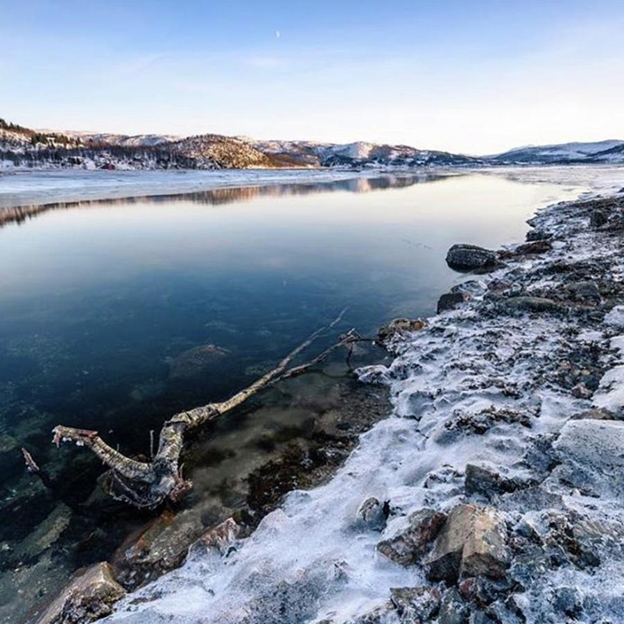 Nature Photograph - #senja #norway #senjanorway #fjord #sea by Fink Andreas