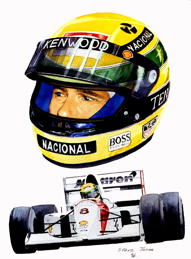 Senna Painting by Steve Jones