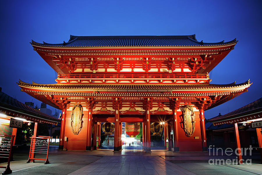 Sensoji Temple Tokyo Photograph by Jane Rix