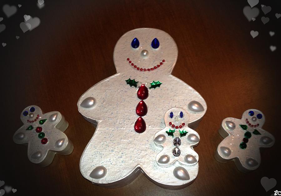 Sentimental Snowman Boxes Photograph by Lauries Intuitive